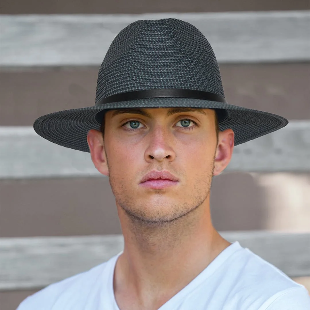 Chapeau Fedora En Sisal à Garnir Taille 57 - Neuf Sans étiquette, Pour Modiste Ou Customisation