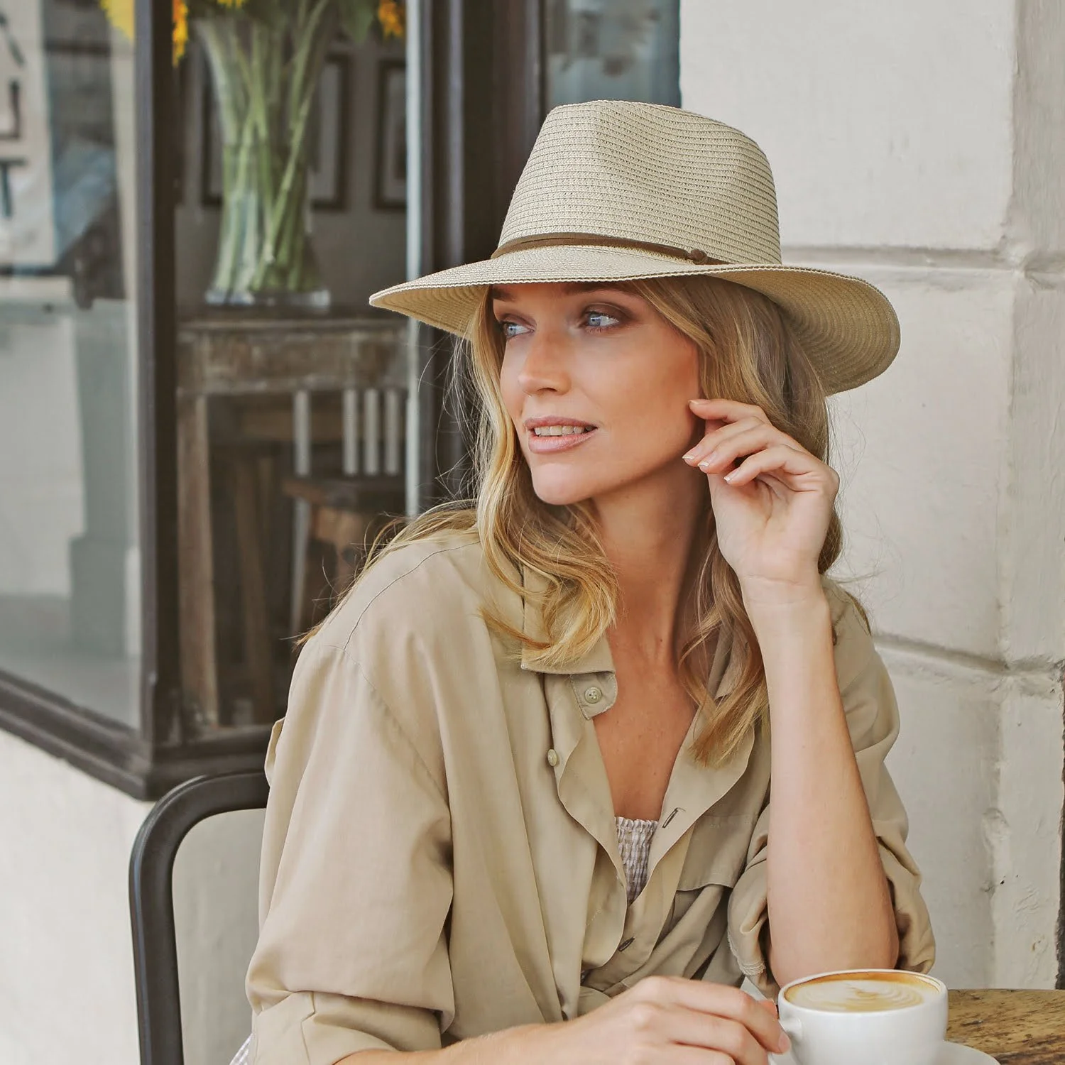 Chapeau anti-uv mixte JESSIE FEDORA