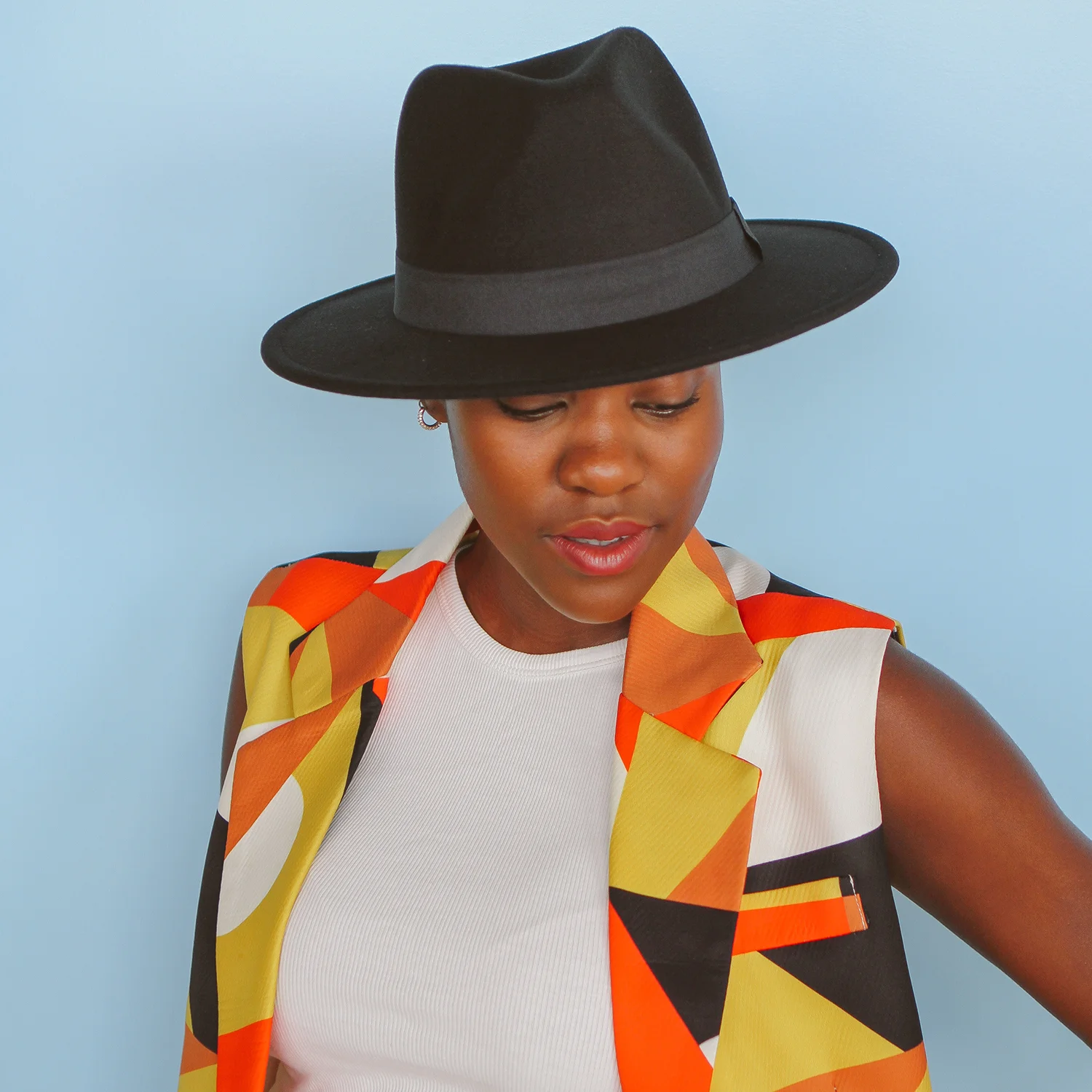 Chapeau anti-uv mixte JAMIE FEDORA – Image 6