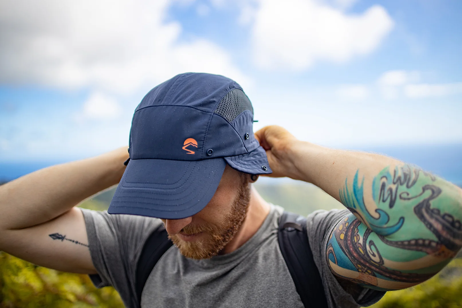Casquette 3 en 1 anti-uv mixte ADVENTURE STOW